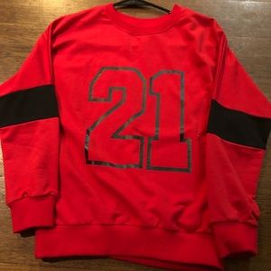 Red 21 sweater